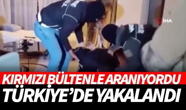 Kırmızı Bültenle Aranan Uyuşturucu Kaçakçısı Türkiye'de Yakalandı