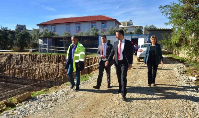 Manisa Milli Eğitim Müdürü Sarıgöl'de incelemelerde bulundu