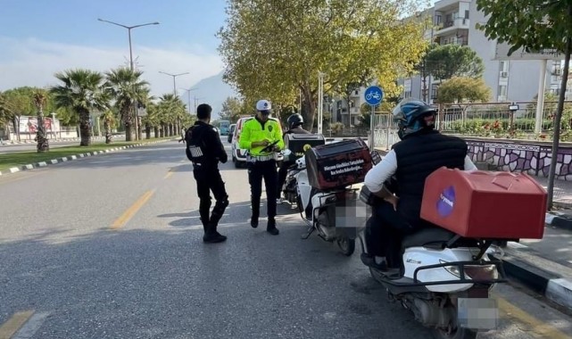 Manisa'da motosiklet denetimleri arttı