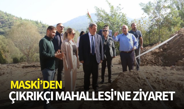MASKİ’den Çıkrıkçı Mahallesi'ne Ziyaret