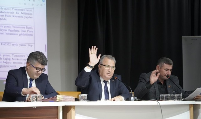 Yunusemre Belediyesi kasım ayı meclis toplantısı yapıldı
