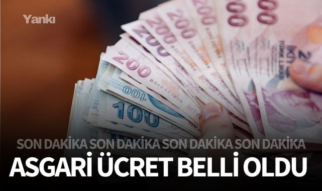 2024 yılı asgari ücreti belli oldu
