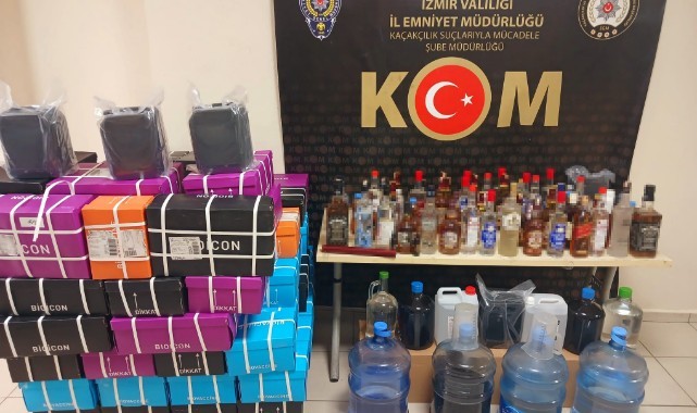 3,7 Ton etil alkol ele geçirildi:107 şüpheli hakkında adli ve idari işlem yapıldı