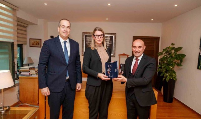Başkan Tunç Soyer, İsveç heyetini ağırladı