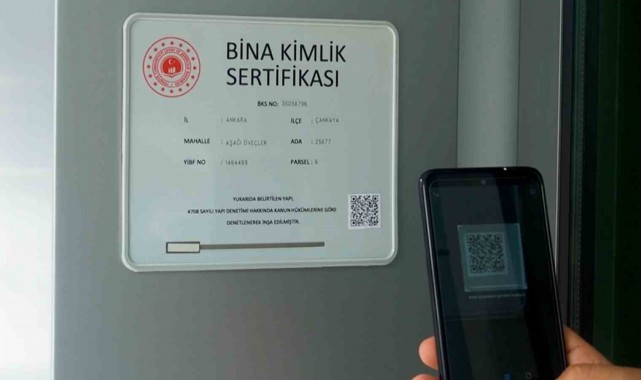 'Bina Kimlik Sistemi' hayata geçirildi