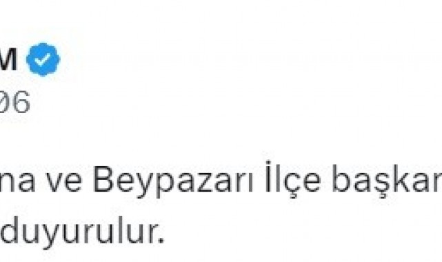 İYİ Parti'de 4 ilçe başkanı görevden alındı!