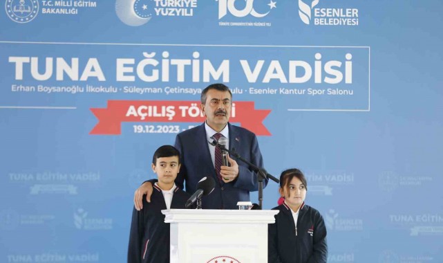 Milli Eğitim Bakanı Tekin: "Türkiye'nin eğitim ortamlarının fiziki şartları OECD ortalamalarının üzerinde"