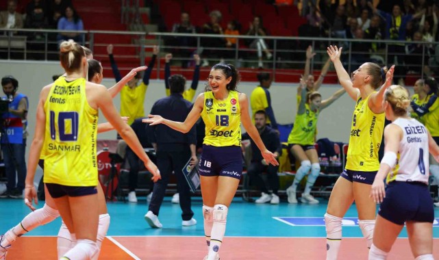 Sultanlar Ligi: Fenerbahçe Opet: 3 - PTT: 0