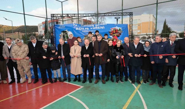 Depremde hayatını kaybeden Milletvekili Yakup Taş Parkının açılışı yapıldı