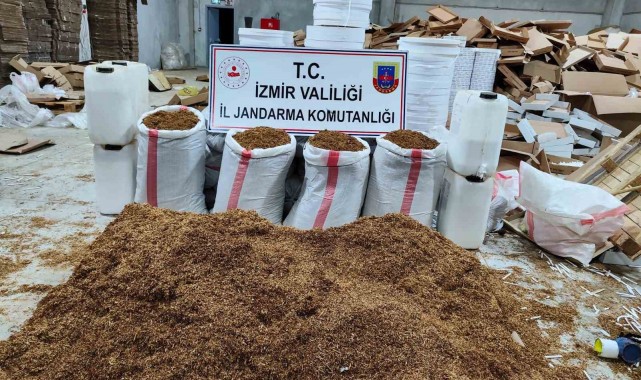 Kaçak sigara fabrikasına baskın: 52 milyonluk ürün ele geçirildi!