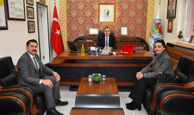 Kaymakam Kapankaya, bağımsız aday Bulut'u ağırladı