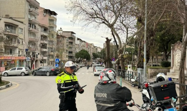Manisa'da trafik denetimi:124 araç ve sürücüsüne 275.000 TL ceza!