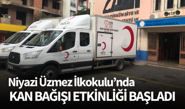Niyazi Üzmez İlkokulu'nda Kan Bağışı Etkinliği Başladı