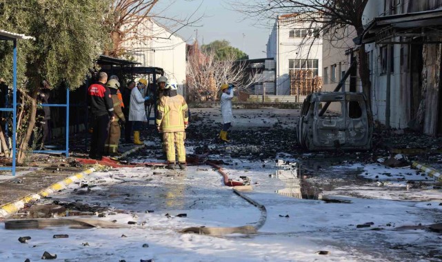 Parfüm fabrikası yangınında ölü sayısı 3'e yükseldi