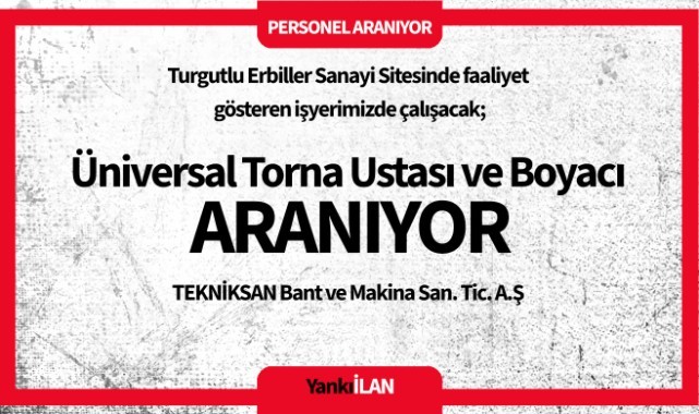 Tekniksan'da çalışmak üzere..