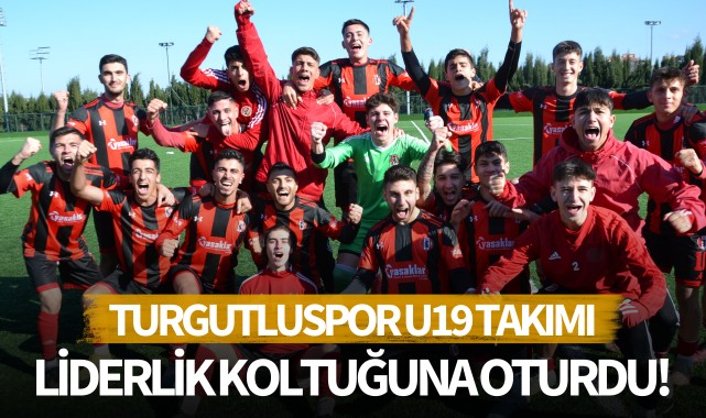 Turgutluspor U19 liderlik koltuğuna oturdu