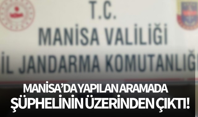 Yapılan aramada şüphelinin üzerinden çıktı!