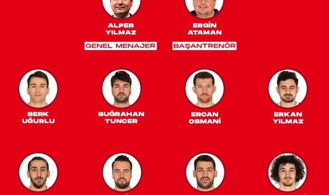 A Milli Erkek Basketbol Takımı'nın, İtalya maçı kadrosu belli oldu