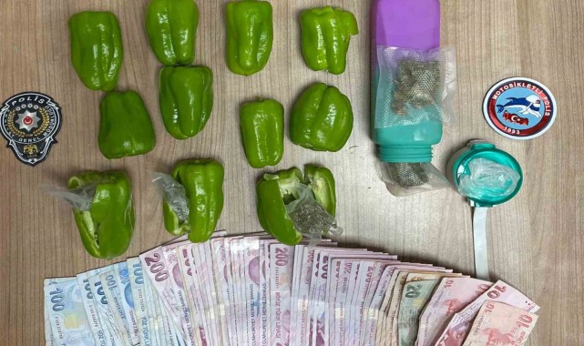 Dolma biberle uyuşturucu servisi