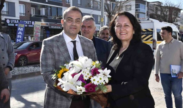 Genel Müdür Burak Aslay,yağmur suyu hattı çalışmalarını inceledi