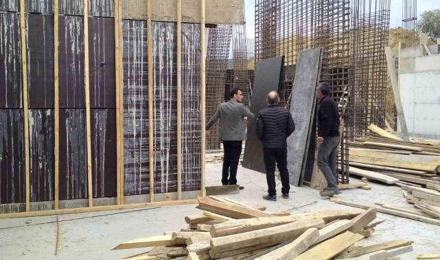 Okul inşaatları tüm hızıyla devam ediyor