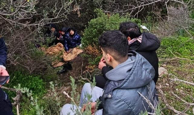 Ülkeden yasa dışı yollarla kaçmaya çalışan 77 şahıs yakalandı