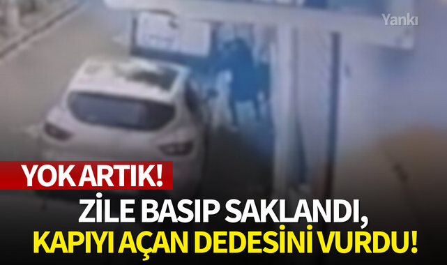 Zile basıp saklandı, kapıyı açan dedesini vurdu!