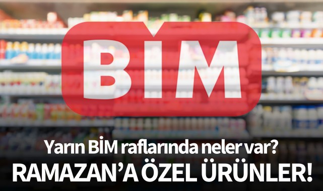 BİM'de bu Ramazan'a özel ürünler! Katalog yayınlandı