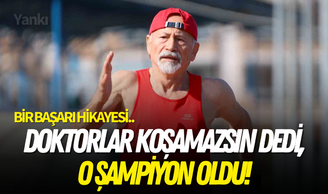 Bir başarı hikayesi.. Doktorlar koşamazsın dedi, o şampiyon oldu!