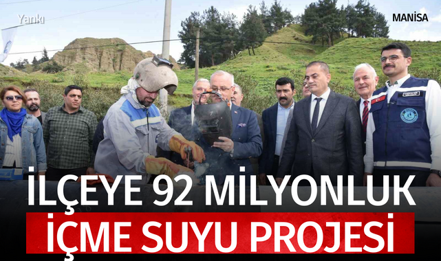 İlçeye 92 milyonluk içme suyu projesi