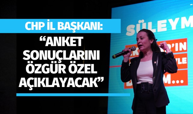 Özalper: 'Anket sonuçlarını Özel açıklayacak'