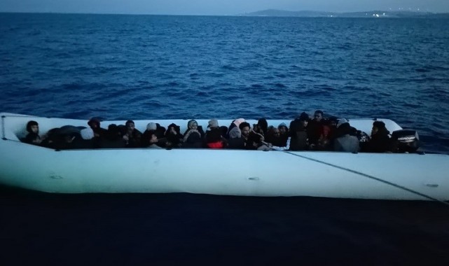 34 düzensiz göçmen yakalandı!