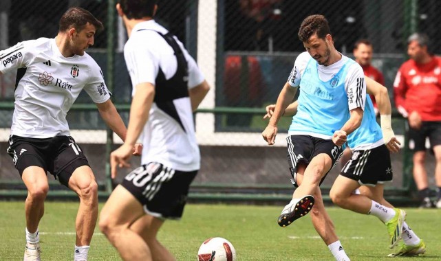 Beşiktaş'ta, MKE Ankaragücü mesaisi devam etti