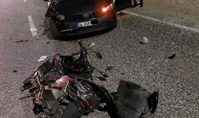 Manisa'da otomobilin çarptığı elektrikli bisiklet sürücüsü öldü