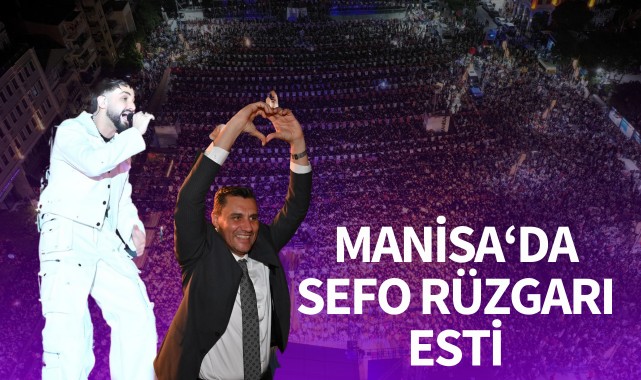 Manisa'da Sefo rüzgarı esti
