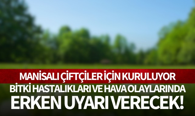 Manisalı çiftçiler için 6 noktaya kuruluyor!