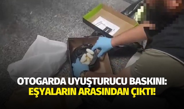 Otogarda uyuşturucu baskını: Eşyaların arasından çıktı!