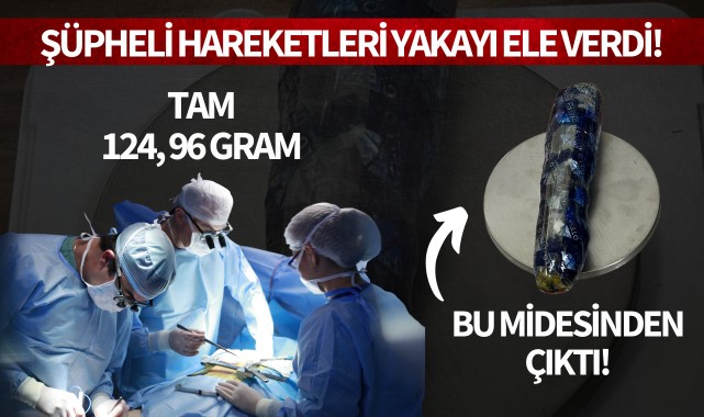 Şüpheli hareketleri yakayı ele verdi!