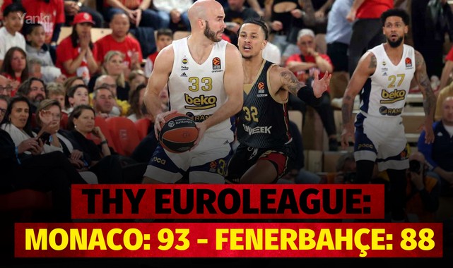 THY Euroleague: Monaco: 93 - Fenerbahçe: 88