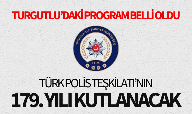 Türk Polis Teşkilatı'nın 179. yılı kutlanacak