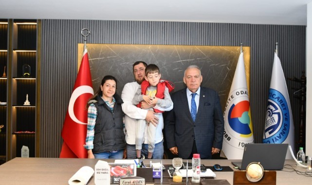 Başkan Aydın'dan SMA’lı Feyyaz Alperen için destek çağrısı