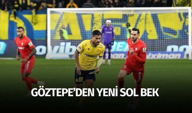 Göztepe'den yeni sol bek