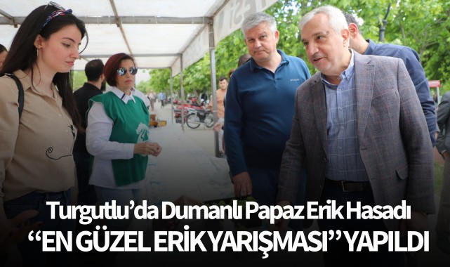 Turgutlu'da Dumanlı Papaz Erik Hasadı "En Güzel Erik Yarışması" Yapıldı