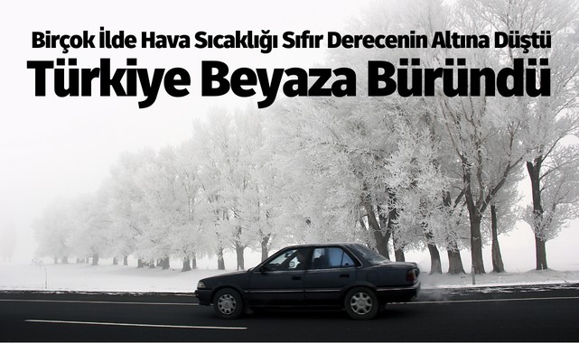 Türkiye’nin birçok ilinde mayıs ayında hava sıcaklığı sıfır derecenin altına düştü