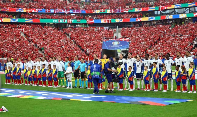 EURO 2024: Danimarka: 1 - İngiltere: 1