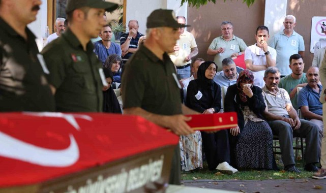 Kazada şehit olan orman personeli son yolculuğuna uğurlandı