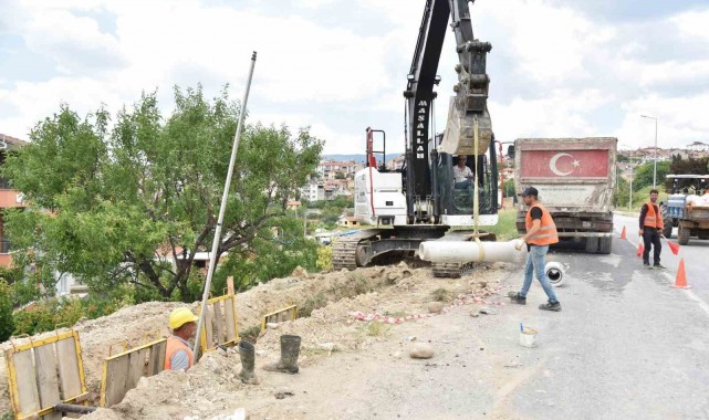 Manisa'da altyapı çalışmaları hızlandı