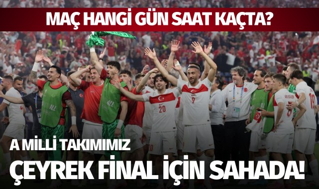 A Milli Takım çeyrek final için sahada!