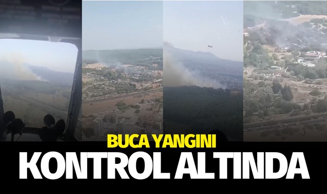 Buca’daki orman yangını kontrol altında