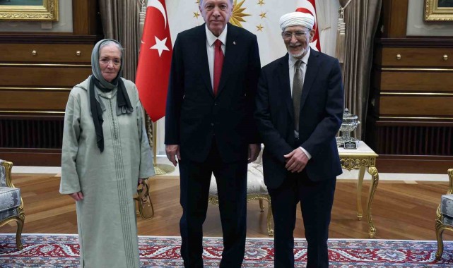 Cumhurbaşkanı Erdoğan, Faslı filozof Taha Abdurrahman'ı kabul etti